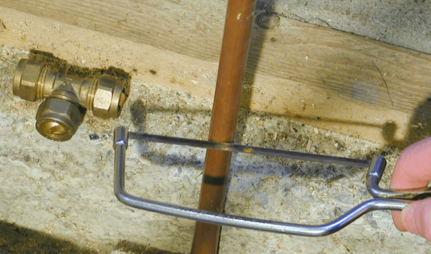 GAS LINE REPAIR
